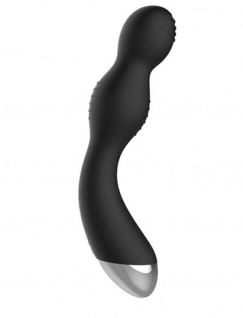 Вибратор с Электростимуляцией E-Stimulation G-spot Vibrator Shots Media черный