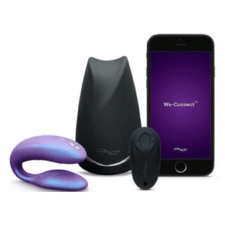 Вибромассажер для пар We-Vibe Sync Сosmic, фиолетовый