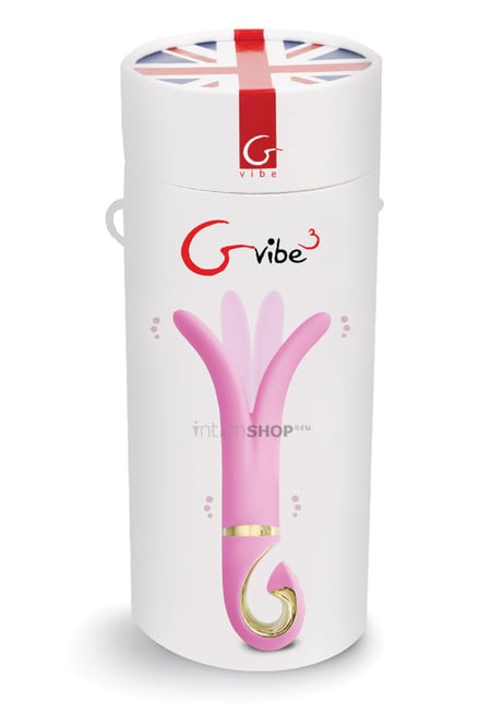 Вибромассажер Gvibe 3 Candy, розовый от IntimShop