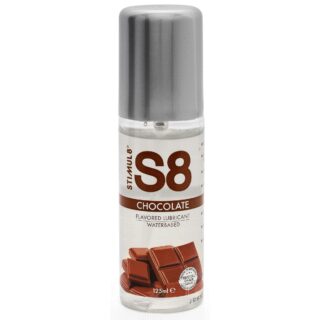 Вкусовой лубрикант StimulS8 Flavored Lube Шоколад на водной основе, флакон 125 мл