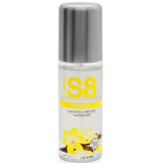 Вкусовой лубрикант StimulS8 Flavored Lube Ваниль на водной основе, флакон 125 мл